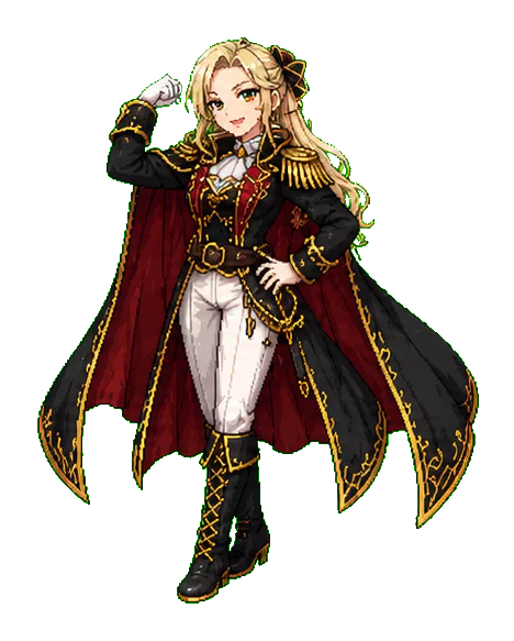 破滅フラグを物理で折る武闘令嬢の等身大イラスト